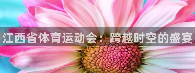 成都金熊猫体育：江西省体育运动会：跨越时空的盛宴